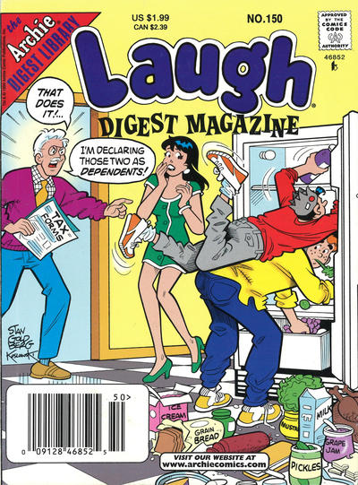 Cover for Laugh Comics Digest (Archie, 1974 series) #150