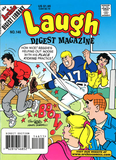Cover for Laugh Comics Digest (Archie, 1974 series) #146 [Direct Edition]