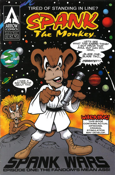 Cover for Spank the Monkey (Arrow, 1999 series) #4