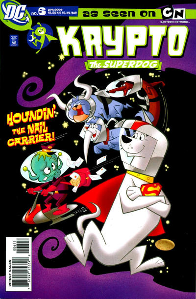Cover for Krypto the Super Dog (DC, 2006 series) #6 [Direct Sales]