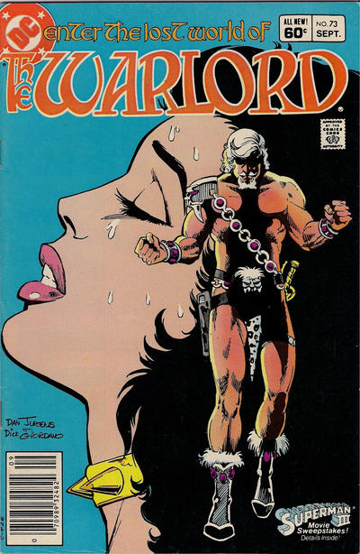 Cover for Warlord (DC, 1976 series) #73 [Newsstand]