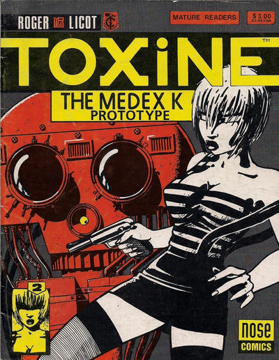 Cover for Toxine (Nose Comics, 1991 series) #2