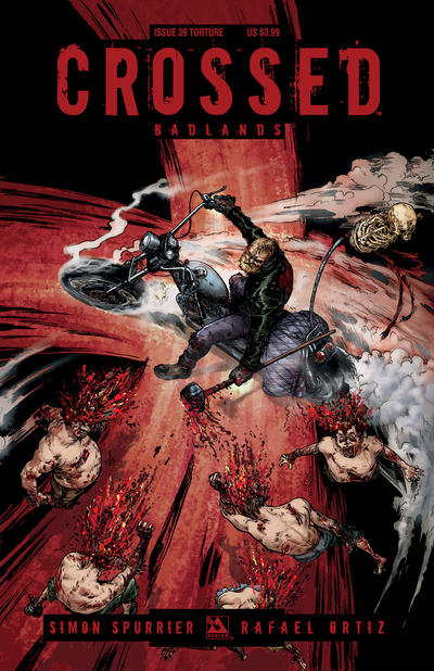 Cover for Crossed Badlands (Avatar Press, 2012 series) #39 [Torture Variant Cover by Rafael Ortiz]