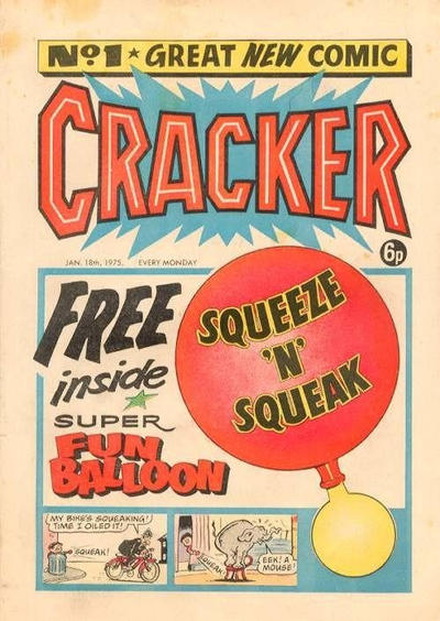 Cover for Cracker (D.C. Thomson, 1975 series) #1