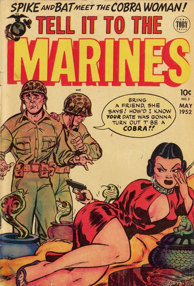 Cover for Tell It to the Marines (Superior, 1952 series) #2