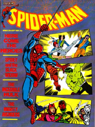 Cover for Spider-Man and His Amazing Friends (Marvel UK, 1983 series) #603