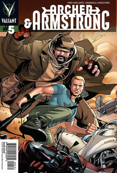 Cover for Archer and Armstrong (Valiant Entertainment, 2012 series) #5 [Cover C - Emanuela Lupacchino]