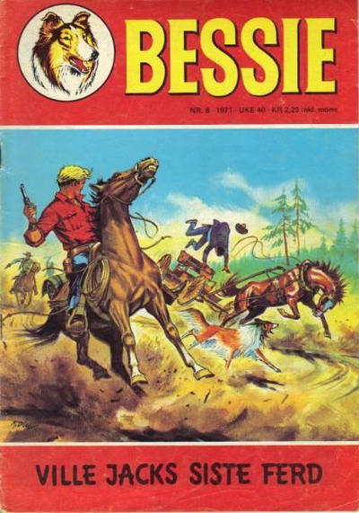 Cover for Bessie (Romanforlaget, 1970 series) #8/1971