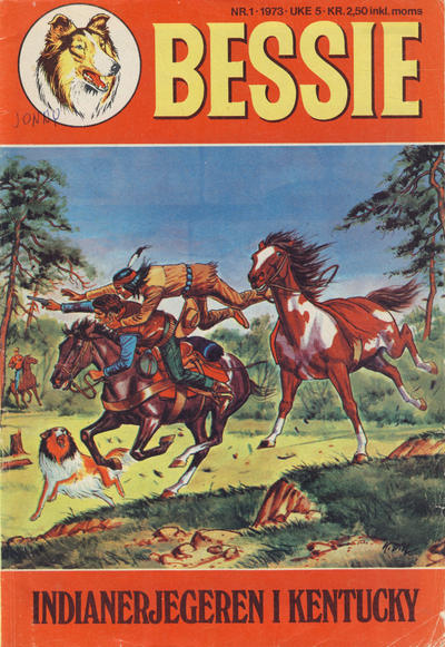 Cover for Bessie (Romanforlaget, 1970 series) #1/1973