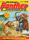 Cover for Die blauen Panther (Bastei Verlag, 1980 series) #4 - Der Herr des Dschungels