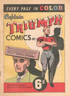 Cover for Captain Triumph Comics (K. G. Murray, 1947 series) #1