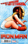Cover Thumbnail for Iron Man (2013 series) #17 [Variant Cover by Greg Land]