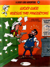 Cover Thumbnail for A Lucky Luke Adventure (Cinebook, 2006 series) #31 - Lucky Luke Versus the Pinkertons