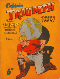 Cover Thumbnail for Captain Triumph Comics (K. G. Murray, 1947 series) #13