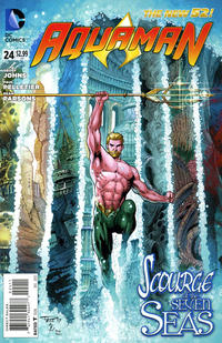 Cover for Aquaman (DC, 2011 series) #24