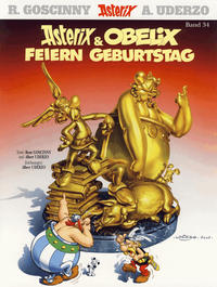 Cover Thumbnail for Asterix (Egmont Ehapa, 1968 series) #34 - Asterix & Obelix feiern Geburtstag