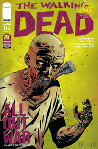 Cover Thumbnail for The Walking Dead (Image, 2003 series) #115 [Cover O - PX Previews NYCC Exclusive Cover by Charlie Adlard]