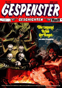 Cover Thumbnail for Gespenster Geschichten (Bastei Verlag, 1974 series) #43