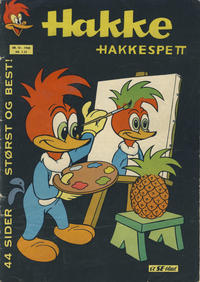 Cover Thumbnail for Hakke Hakkespett og andre skøyere (Serieforlaget / Se-Bladene / Stabenfeldt, 1959 series) #10/1960