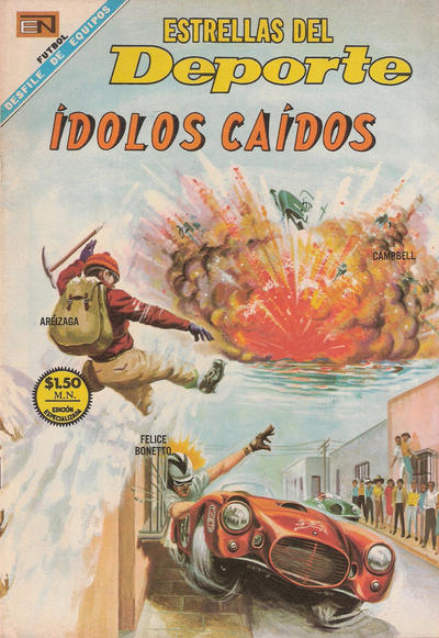 Cover for Estrellas del Deporte (Editorial Novaro, 1965 series) #43