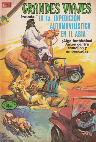 Cover for Grandes Viajes (Editorial Novaro, 1963 series) #121