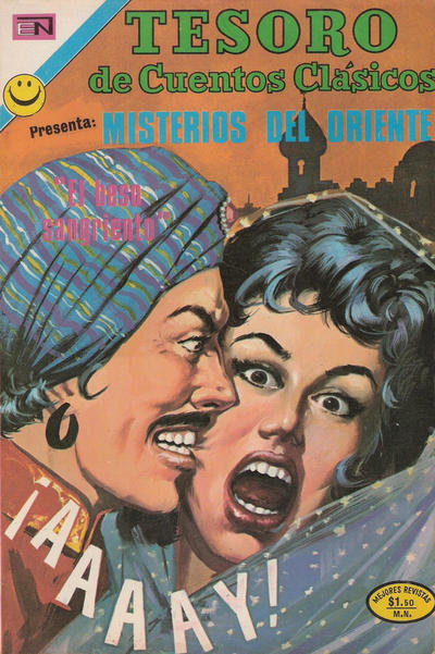 Cover for Tesoro de Cuentos Clásicos (Editorial Novaro, 1957 series) #184