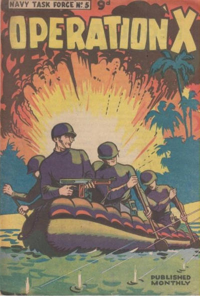 Cover for Navy Task Force (Frew Publications, 1955 ? series) #5