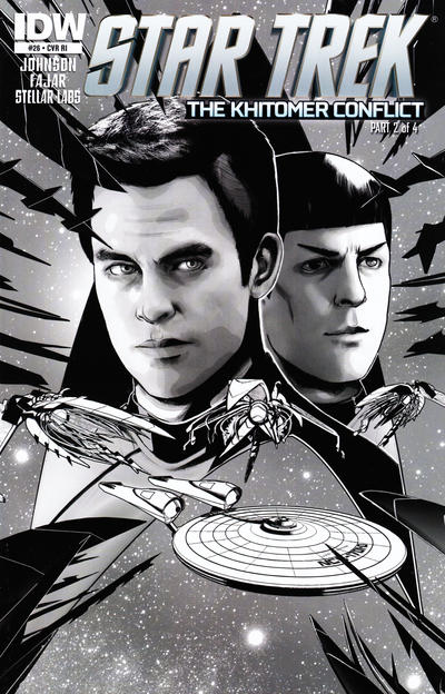 Cover for Star Trek (IDW, 2011 series) #26 [Cover RI Sketch Art by Erfan Fajar]