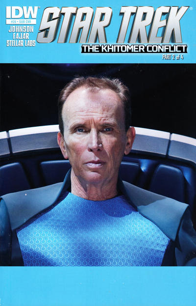 Cover for Star Trek (IDW, 2011 series) #26 [Subscription Photo Cover]