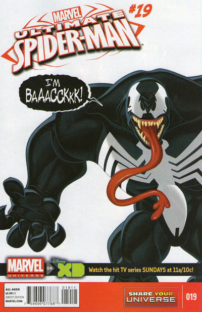Cover for Marvel Universe Ultimate Spider-Man (Marvel, 2012 series) #19