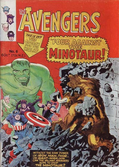 Cover for Avengers (Yaffa / Page, 1978 ? series) #6