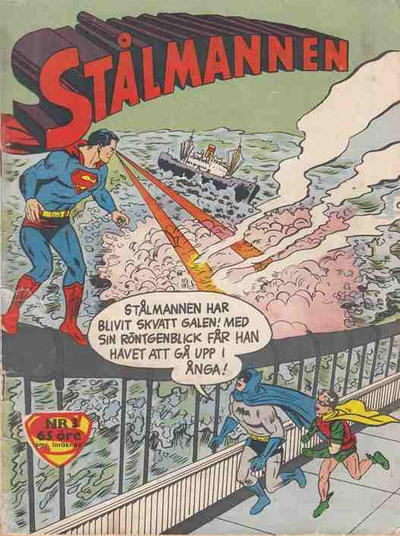 Cover for Stålmannen (Centerförlaget, 1949 series) #3/1961