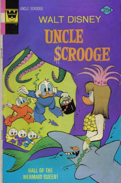 Cover for Walt Disney Uncle Scrooge (Western, 1963 series) #125 [Whitman]