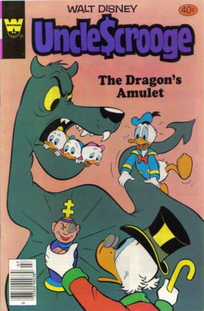 Cover for Walt Disney Uncle Scrooge (Western, 1963 series) #166 [Whitman]