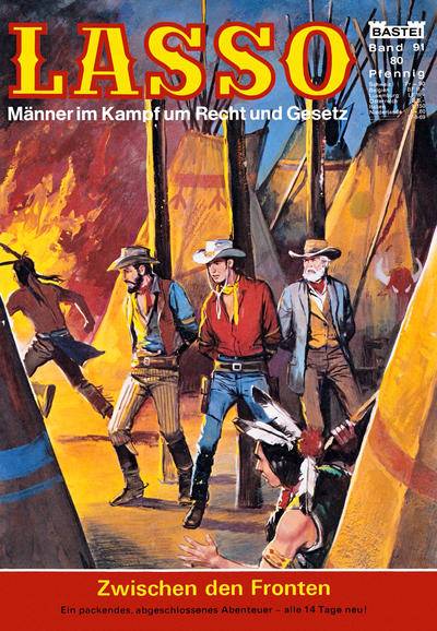 Cover for Lasso (Bastei Verlag, 1966 series) #91