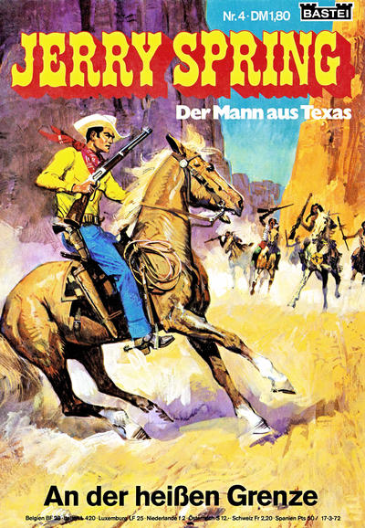 Cover for Jerry Spring (Bastei Verlag, 1972 series) #4