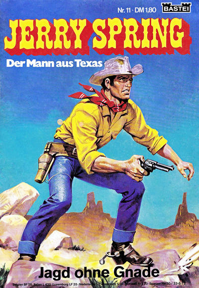 Cover for Jerry Spring (Bastei Verlag, 1972 series) #11