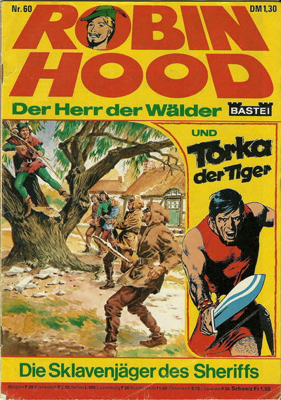 Cover for Robin Hood (Bastei Verlag, 1973 series) #60