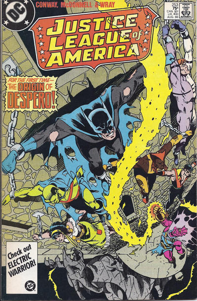 Cover for Justice League of America (DC, 1960 series) #253 [Direct]