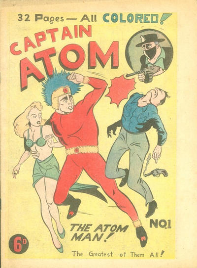 Cover for Captain Atom (Atlas, 1948 series) #1