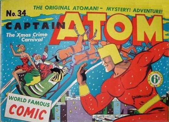 Cover for Captain Atom (Atlas, 1948 series) #34