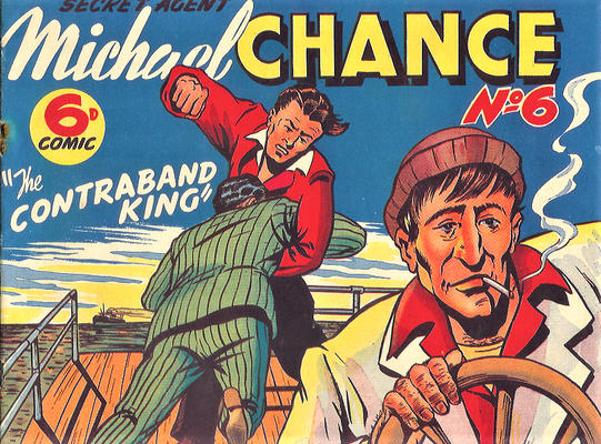 Cover for Secret Agent Michael Chance (Pyramid, 1950 ? series) #6