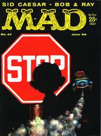 Cover for Mad (EC, 1952 series) #47