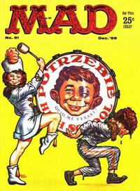Cover for Mad (EC, 1952 series) #51