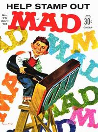 Cover for Mad (EC, 1952 series) #78