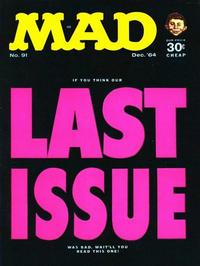 Cover for Mad (EC, 1952 series) #91