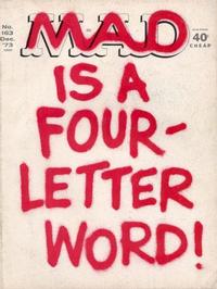 Cover for Mad (EC, 1952 series) #163