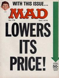 Cover for Mad (EC, 1952 series) #179
