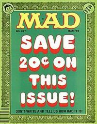 Cover Thumbnail for Mad (EC, 1952 series) #237