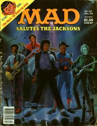 Cover Thumbnail for Mad (EC, 1952 series) #251 [$1.50 Cover Price]